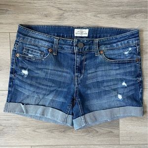 AEROPOSTALE Distressed Jeans Shorts